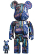 BE@RBRICK JEAN-MICHEL BASQUIAT #7 100％ & 400％