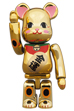 BE@RBRICK 招き猫 金運 金メッキ 弐 100％