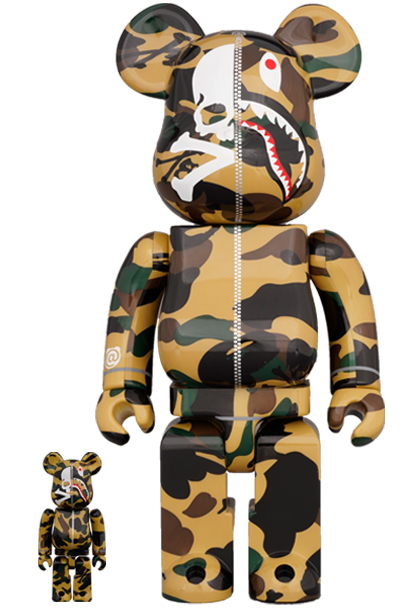 MASTERMIND VS BAPE BE@RBRICK 100% & 400%フィギュア