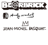 MEDICOM TOY - BE@RBRICK Andy Warhol × JEAN-MICHEL BASQUIAT #2 100 ...