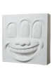Three Eyed Smiling Face STATUE WHITE Ver.
