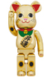 BE@RBRICK 招き猫 金メッキ 昇運 1000％