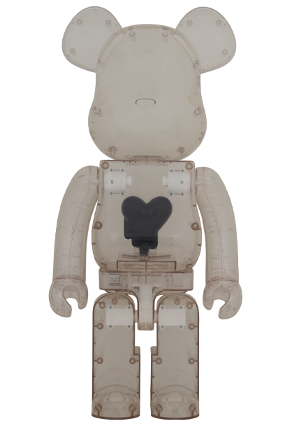 MEDICOM TOY - BE@RBRICK EMOTIONALLY UNAVAILABLE Black Heart 1000%