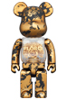 BE@RBRICK FLOR@ GOLD 400％