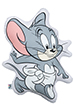 MLE＜TOM and JERRY＞ DIE-CUT CUSHION (TUFFY)
