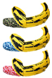 MLE × BAPE(R) ANDY WARHOL ABC BANANA CUSHION L（GREEN CAMO／BLUE CAMO／PINK CAMO）