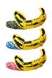 MLE × BAPE(R) ANDY WARHOL ABC BANANA CUSHION M（GREEN CAMO／BLUE CAMO／PINK CAMO）