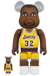 BE@RBRICK Magic Johnson (Los Angeles Lakers) 100％ & 400％