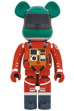 BE@RBRICK SPACE SUIT GREEN HELMET & ORANGE SUIT Ver. 1000％