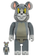 BE@RBRICK TOM フロッキー Ver. 100％ & 400％（TOM AND JERRY）