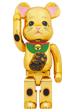 BE@RBRICK 招き猫 金メッキ 発光 1000％