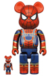 BE@RBRICK IRON SPIDER 100％ & 400％