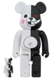 BE@RBRICK モノクマ ラバーコート＆フロッキー Ver. 100％ & 400％