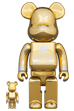 BE@RBRICK mastermind JAPAN GOLD 100％ & 400％