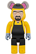 BE@RBRICK Breaking Bad Walter White (Chemical Protective Clothing Ver.) 1000％