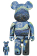 Vincent van Gogh The Starry Night BE@RBRICK 100％ & 400％