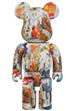 BE@RBRICK Andy Warhol × JEAN-MICHEL BASQUIAT #4 400％