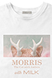 MORRIS×MILK Tシャツ