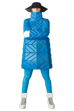 B-GIRL Down Jacket NAGAME BLUE