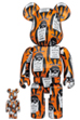 BE@RBRICK MONKEY SIGN 100％ & 400％