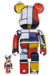 BE@RBRICK Piet Mondrian 100％ & 400％