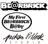 MEDICOM TOY - MY FIRST BE@RBRICK Jackson Pollock Studio Ver
