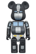 BE@RBRICK × TRANSFORMERS OPTIMUS PRIME BAPE (R) BLACK