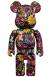 BE@RBRICK Psychedelic Paisley 1000％