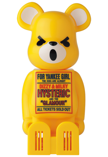 MEDICOM TOY - cleverin × BE@RBRICK × HYSTERIC GLAMOUR