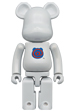 BE@RBRICK 20th Anniversary Model 超合金 BE@RBRICK 1st MODEL WHITE CHROME Ver.