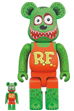 BE@RBRICK RAT FINK(TM) 100％ & 400％