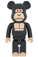 BE@RBRICK XLARGE LITTLE FRIEND BLACK 1000％