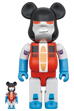 BE@RBRICK TRANSFORMERS STARSCREAM 100％ & 400％