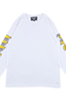 MLE PAC-MAN × GRAFFLEX LONG SLEEVE TEE “PAC-MAN × GRAFFLEX 01”