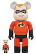 BE@RBRICK Mr.INCREDIBLE 100％ & 400％