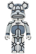 BE@RBRICK XLARGE David Flores BLACK 1000％