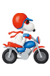 UDF PEANUTS SERIES 13 MOTOCROSS SNOOPY