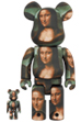 BE@RBRICK MONA LISA OVERDRIVE 100％ & 400％