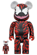 BE@RBRICK CARNAGE 100％ & 400％