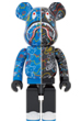 BAPE(R) BE@RBRICK LINE CAMO SHARK 1000％