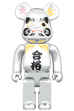 BE@RBRICK 達磨 合格 銀メッキ 400％