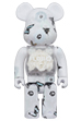 BE@RBRICK FLOR@ #2 White 400％