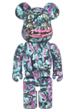 CRYSTAL DECORATE BE@RBRICK NAGNAGNAG FOUR EYES 400％