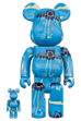 BE@RBRICK JEAN-MICHEL BASQUIAT #9 100％ & 400％