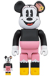 BE@RBRICK Box Lunch Minnie 100％ & 400％