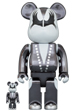 BE@RBRICK KISS DEMON CHROME Ver.100％ & 400％