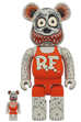 BE@RBRICK RAT FINK GRAY Ver.100％ & 400％