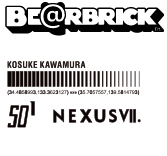 BE@RBRICK KOSUKE KAWAMURA NEXUSVII. 400%