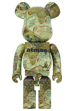 BE@RBRICK atmos AGED MAP 1000％
