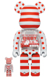 MY FIRST BE@RBRICK B@BY RED & SILVER CHROME Ver. 100％ & 400％